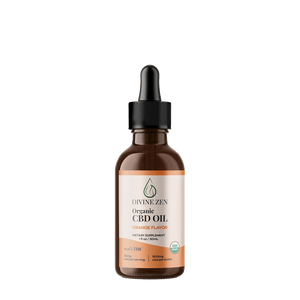 Organic CBD Tincture - Orange